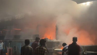 Photo of राजस्थान के बालोतरा में प्रिंटिंग फैक्ट्री में लगी भीषण आग