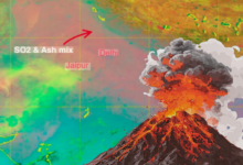 Photo of भारत कैसे पहुंची इथियोपिया में फटे ज्वालामुखी की राख जानें