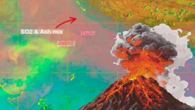 Photo of भारत कैसे पहुंची इथियोपिया में फटे ज्वालामुखी की राख जानें