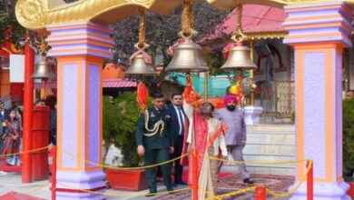 Photo of उत्तराखंड: राष्ट्रपति द्रौपदी मुर्मू ने मां नयना देवी मंदिर में की पूजा