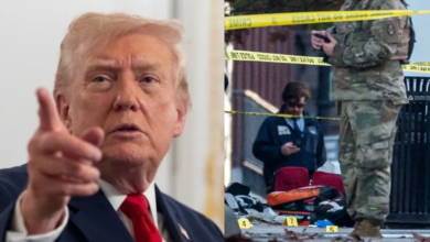 Photo of व्हाइट हाउस के पास आतंकी हमले के बाद ट्रंप का एलान