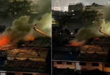 Photo of मुंबई के नागपाड़ा में गोदाम में लगी भीषण आग