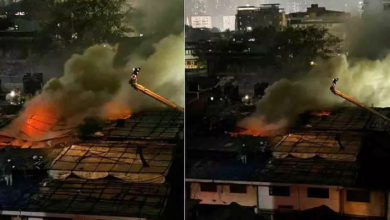 Photo of मुंबई के नागपाड़ा में गोदाम में लगी भीषण आग