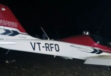 Photo of एमपी में ट्रेनी विमान क्रैश, इंजन फेल होने से बिजली पोल में घुसा एयरक्राफ्ट