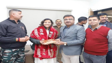 Photo of उज्जैन: विश्व कप विजेता की खिलाड़ी स्नेहा राणा ने किए महाकालेश्वर मंदिर में दर्शन