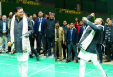 Photo of सीएम धामी ने थामा रैकेट..फिट और फोकस्ड रहने का दिया संदेश…