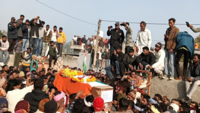 Photo of जवान सुरजीत को राजकीय सम्मान के साथ अंतिम विदाई, बेटे ने दी मुखाग्नि