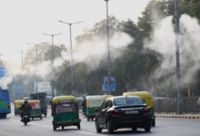 Photo of राजधानी में प्रदूषण से मिली थोड़ी राहत, हवा खराब श्रेणी में; जानें कहां-कितना AQI