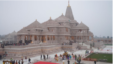 Photo of आज होगा रामलला का अभिषेक: अनुष्ठान में शामिल होंगे रक्षा मंत्री राजनाथ सिंह