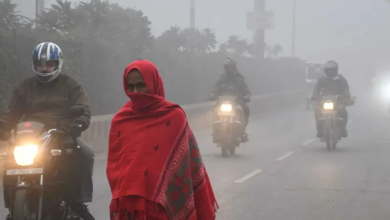 Photo of झारखंड में कश्मीर जैसी ठंड, मैक्लुस्कीगंज में घास पर जमी बर्फ की परत