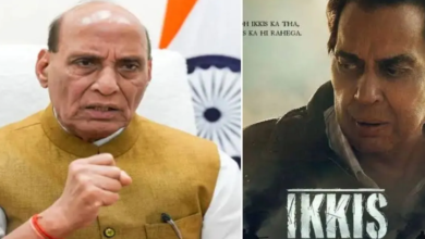 Photo of धर्मेंद्र की Ikkis का राजनाथ सिंह ने किया रिव्यू