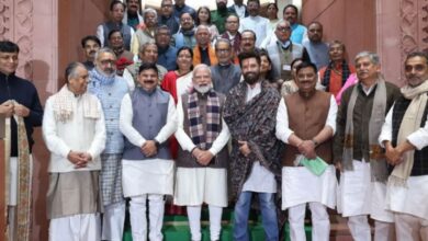 Photo of संसद भवन में एनडीए सांसदों से मिले पीएम मोदी