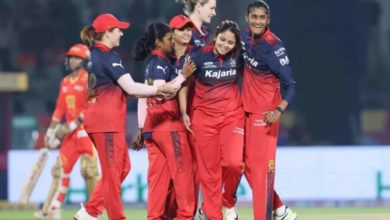 Photo of  लगातार पांचवीं जीत के साथ आरसीबी ने प्लेऑफ में बनाई जगह, गुजरात को मिली करारी हार