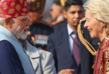 Photo of विश्व पटल पर भारतीय कारीगरी की धमक, ईयू प्रमुख उर्सुला के परिधानों में दिखी भारत की सांस्कृतिक झलक