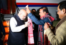 Photo of असम पहुंचे अमित शाह, सीएम हिमंत बिस्वा सरमा ने किया स्वागत, इन परियोजनाओं की देंगे सौगात
