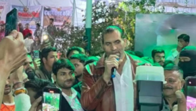 Photo of ग्रेट खली की एंट्री से गूंज उठा मैदान, संभाग स्तरीय वॉलीबॉल प्रतियोगिता का भव्य समापन