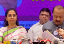 Photo of एक मंच पर दिखी पवार परिवार की ‘पावर’, अजित पवार-सुप्रिया सुले ने जारी किया NCP का घोषणापत्र