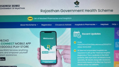 Photo of RGHS में फर्जी भुगतान उठाने वाली 4 फार्मा स्टोर पर एफआईआर एवं 2 योजना से निलंबित