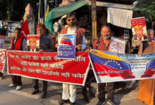 Photo of इंदौर में डोनाल्ड ट्रंप का विरोध, वेनेजुएला कार्रवाई और भारत पर की टिप्पणियों से भड़का जनआक्रोश
