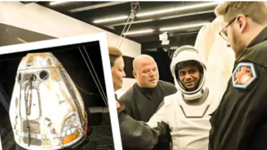 Photo of ‘पृथ्वी की परिक्रमा करते हुए शांत’, भारत की प्राचीन कपड़ा परंपरा वाले का‌र्ड्स लेकर अंतरिक्ष गए थे शुभांशु