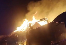 Photo of  डुडवा खापा में कच्चे मकान में लगी भीषण आग, लाखों का सामान जलकर खाक