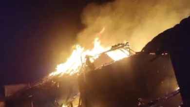 Photo of  डुडवा खापा में कच्चे मकान में लगी भीषण आग, लाखों का सामान जलकर खाक