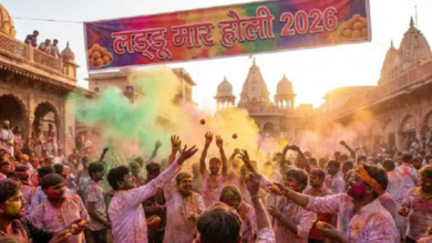 Photo of जब होली में रंग नहीं, लड्डू उड़ते हैं, इस अनोखी परंपरा की शुरुआत कैसे हुई?