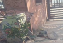 Photo of  मंगलनाथ मंदिर में बड़ा हादसा टला, मुख्य द्वार से गिरे पत्थर