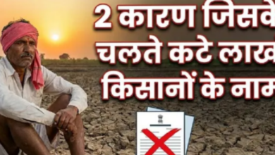 Photo of 22वीं किस्त के इंतजार के बीच लाखों किसानों के नाम कटे, कारण चल गया पता