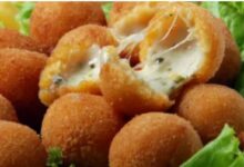 Photo of बाहर से क्रिस्पी, अंदर से चीजी, घर पर ऐसे बनाएं परफेक्ट गार्लिक चिकन चीज बॉल्स