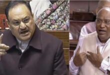 Photo of ‘अपनी पार्टी को अबोध बालक का बंधक मत बनाइए’, राज्यसभा में खरगे से बोले जेपी नड्डा