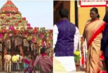 Photo of राष्ट्रपति का ओडिशा दौरा: पहली बार जाजपुर मां बिरजा मंदिर पहुंचीं द्रौपदी मुर्मू