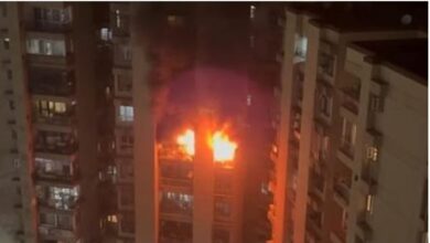 Photo of फरीदाबाद: शार्ट सर्किट से अपार्टमेंट में लगी आग, मचा हड़कंप