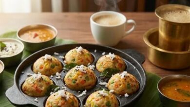 Photo of शाम की चाय का मजा दोगुना कर देंगे गरमा-गरम वेजिटेबल अप्पे, नोट करें आसान रेसिपी