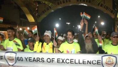 Photo of अमृतसर में बीएसएफ ने आयोजित की बॉर्डरमेन मैराथन