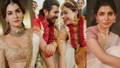 Photo of शादी में Rashmika Mandanna की आंखों में आंसू देख इमोशनल हुईं कृति सेनन