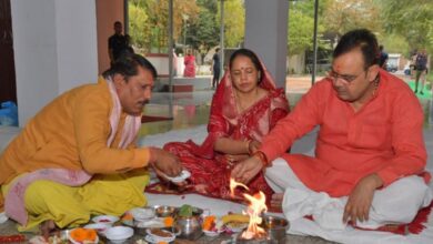 Photo of सीएम भजनलाल जयपुर में श्री गोविंददेव जी की महाआरती में हुए शामिल