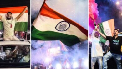 Photo of भारत की ऐतिहासिक जीत पर जश्न में डूबा देश, सड़कों पर उतरे लोग