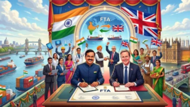 Photo of भारत के लिए खुशखबरी, ब्रिटेन के साथ अगले महीने लागू होगा फ्री-ट्रेड एग्रीमेंट!