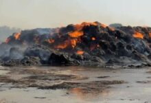 Photo of करनाल में किसान के गन्ने की पाती का स्टॉक जलकर राख, 35 लाख का भारी नुकसान