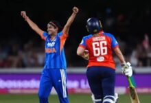 Photo of यास्तिका भाटिया-जेमिमा रोड्रिग्स के बाद नंदिनी के यादगार डेब्यू से भारत ने तोड़ा इंग्लैंड का तिलिस्म