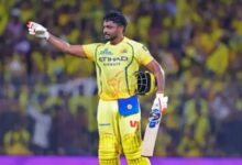 Photo of मैदान पर CSK के नए शेर संजू सैमसन बन गए ‘बिल्ली’, स्टेज पर इस काम से भागते आए नजर