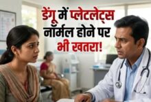 Photo of क्या प्लेटलेट्स नॉर्मल होने पर भी खतरनाक हो सकता है डेंगू का बुखार? 