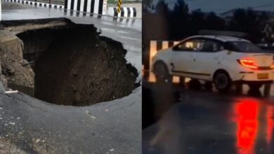 Photo of देहरादून: मानसून की पहली बारिश भी नहीं झेल पाया 16 करोड़ का नया पुल…