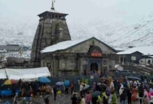 Photo of केदारनाथ: बर्फ की सफेद चादर में सजा बाबा केदार का धाम